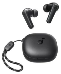 هدفون بلوتوثی انکر مدل SoundCore R50i A3949 با نویز کنسلینگ میکروفون، درگاه شارژ USB Type-C، دارای فناوری AI-Enhanced Calls برای کاهش نویز و بهبود مکالمات، مقاوم در برابر رطوبت و عرق