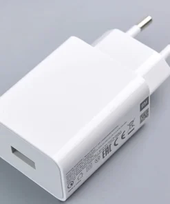 شارژر دیواری 22.5 وات شیائومی مدل MDY-11-EP با اتصال به پریز دوشاخه و تکنولوژی شارژ سریع Quick Charge 3.0، دارای درگاه خروجی USB Type-C
